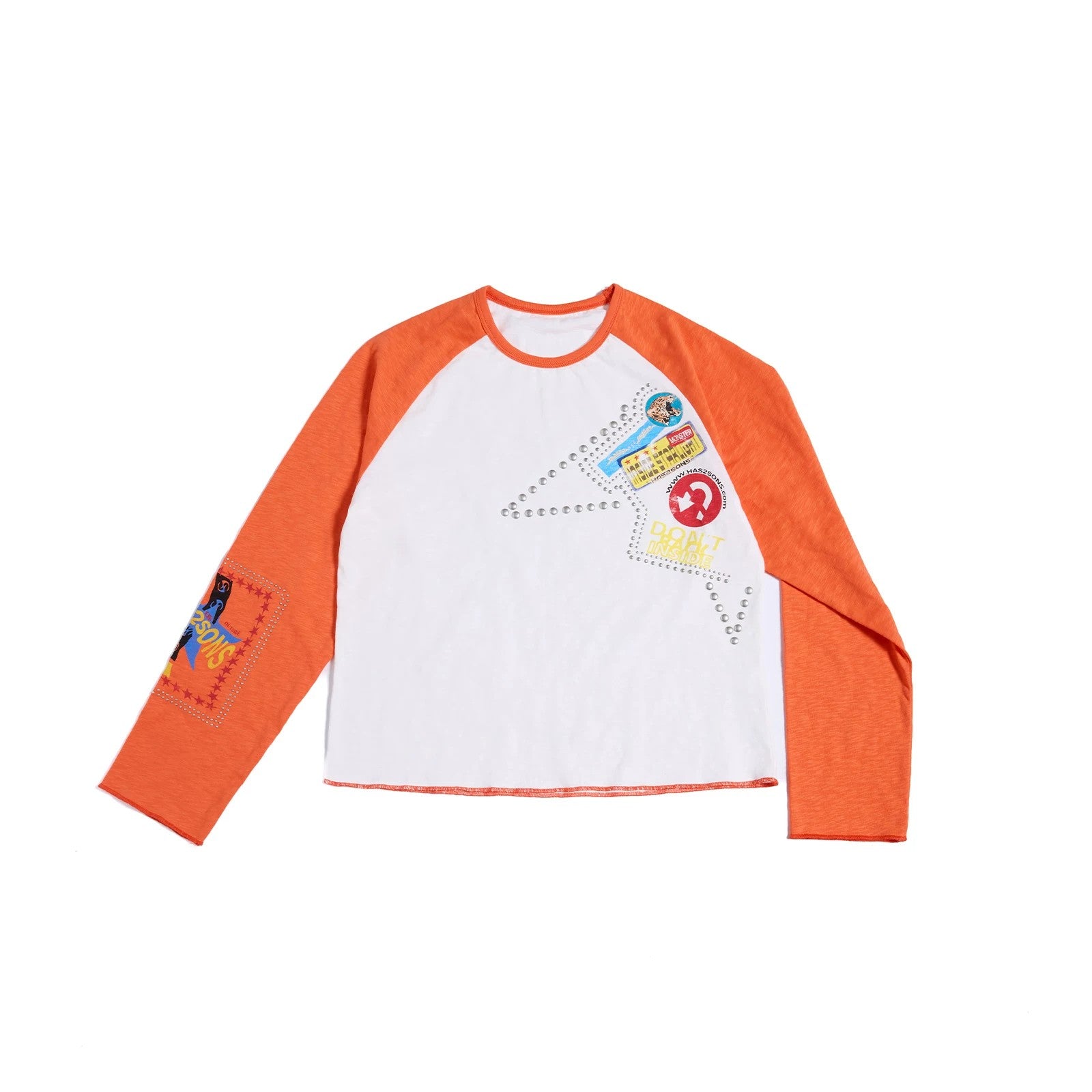 HAS2SONS 26FW 「Presumed Life」Rhinestone Slogan Tee 119