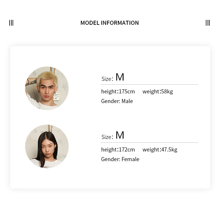 HAS2SONS "Cotton 40 Thread Curled Short Sleeve T-shirt