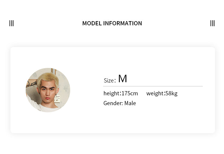 HAS2SONS 245g short and wide ready to wear dyed footprint short sleeved T-shirt