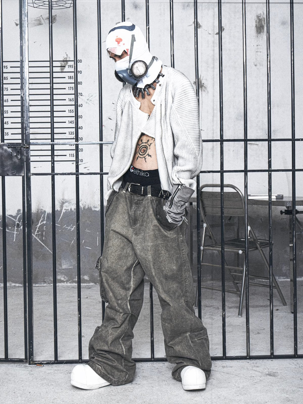 HAS2SONS vintage New Vintage distressed paratrooper pants