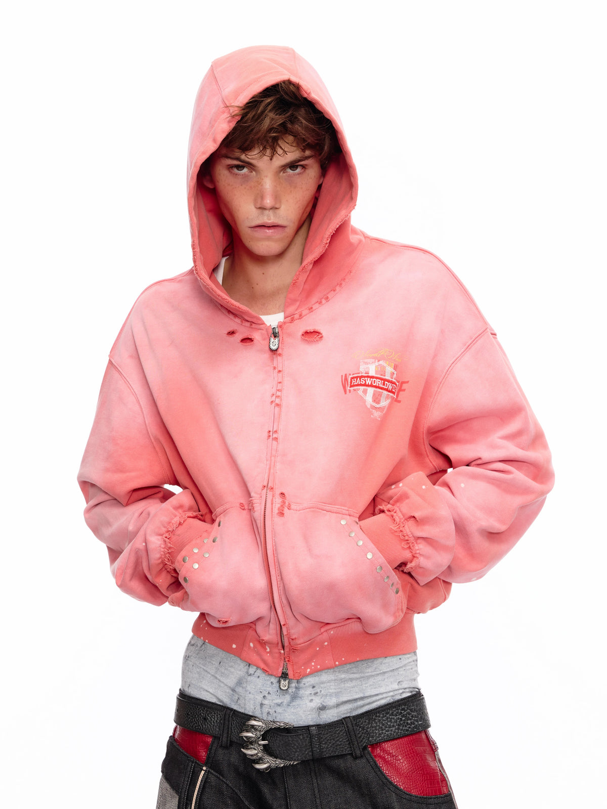 “Sunset Curtain” Hooded Jacket 130