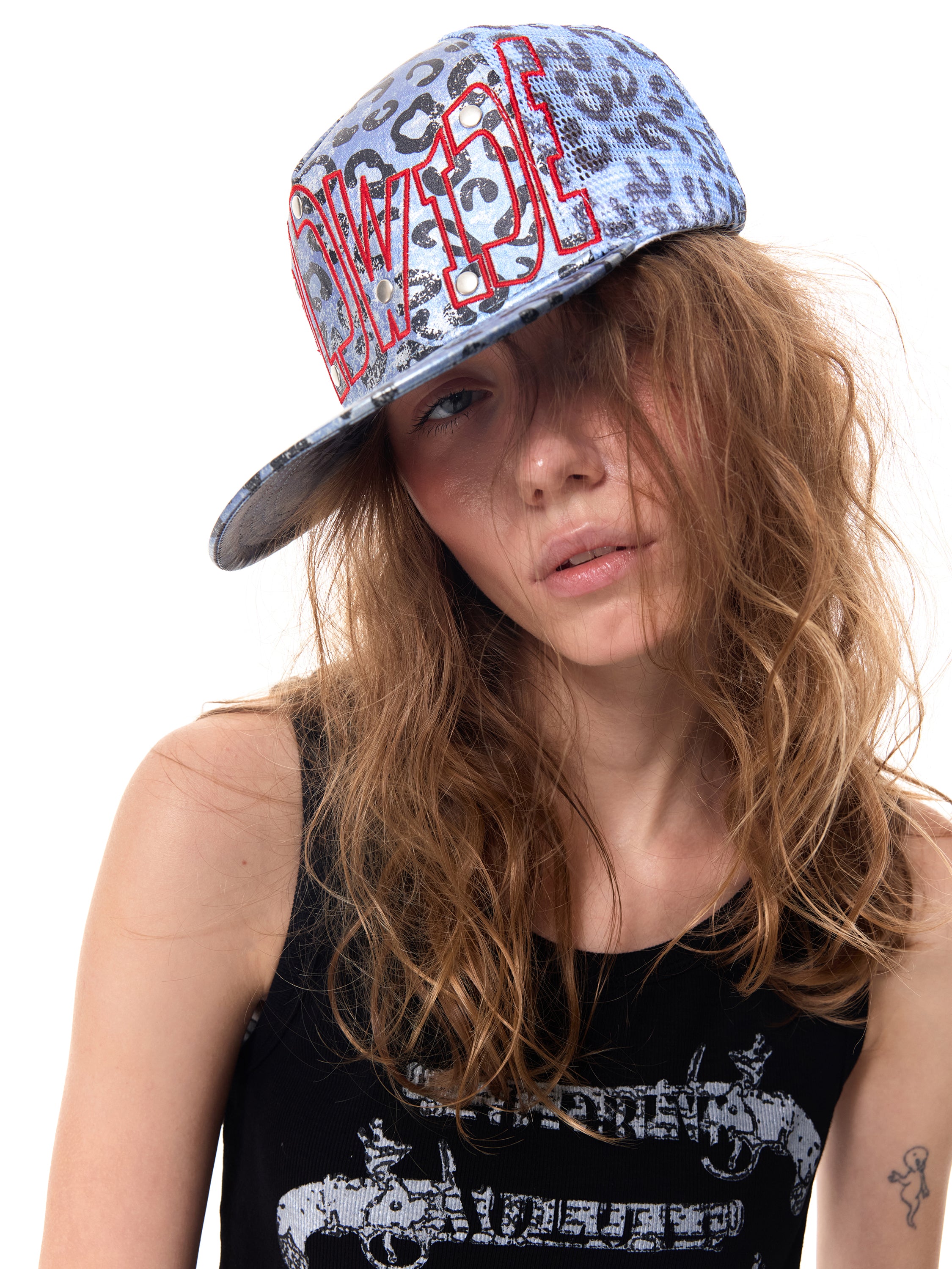 HAS2SONS Leopard Trucker Hat 109