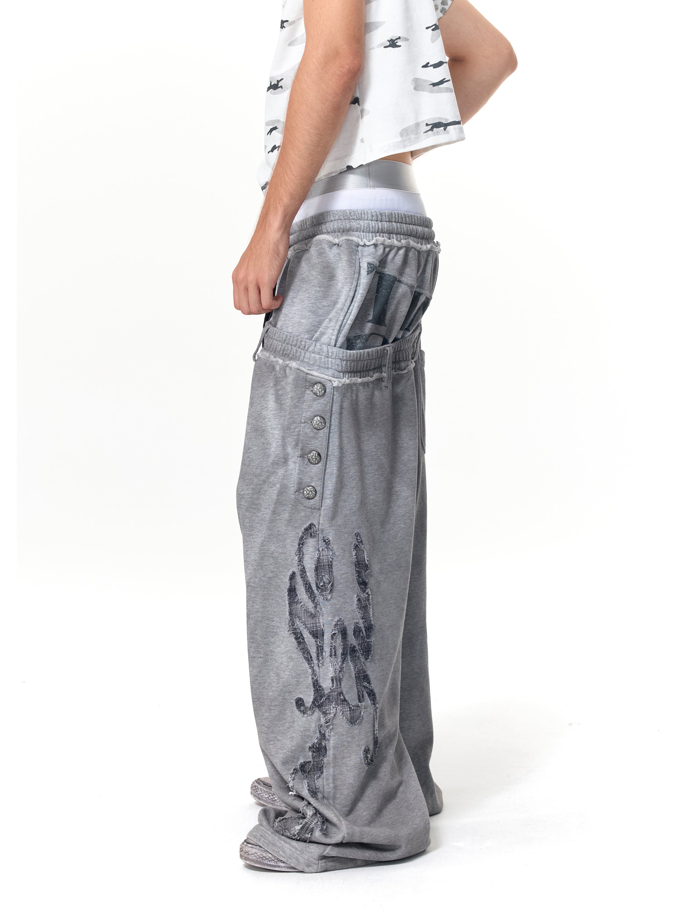 HAS2SONS Dual Waist Sweatpants 104