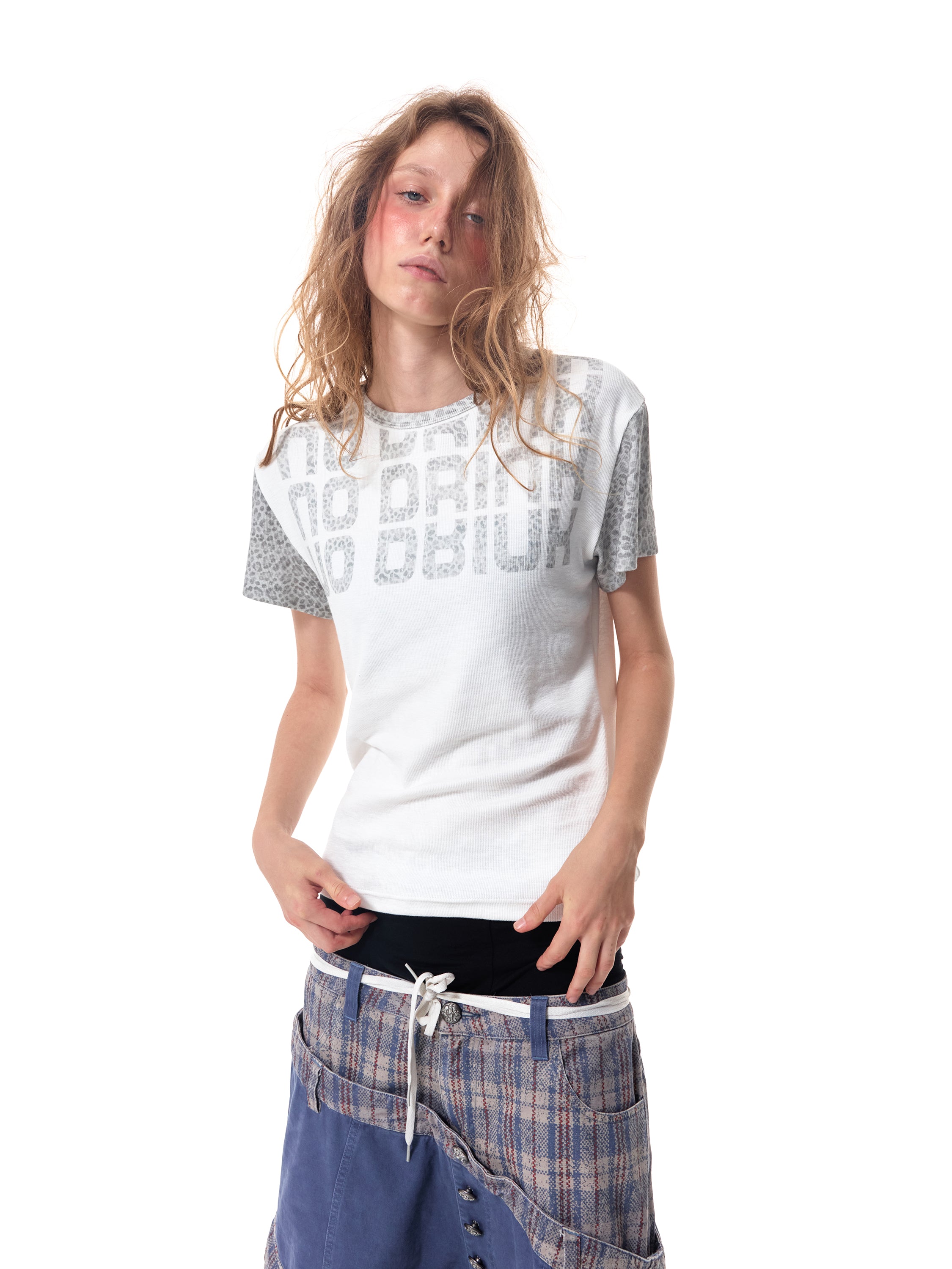 HAS2SONS Reverse Leopard Tee 106