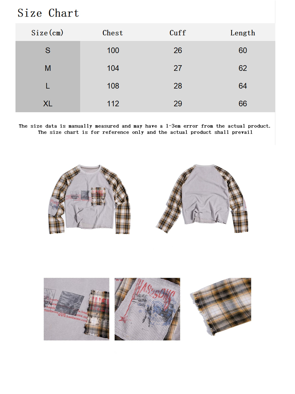 HAS2SONS 26FW 「Dissected Perception」Waffle Long‑Sleeve Tee 120