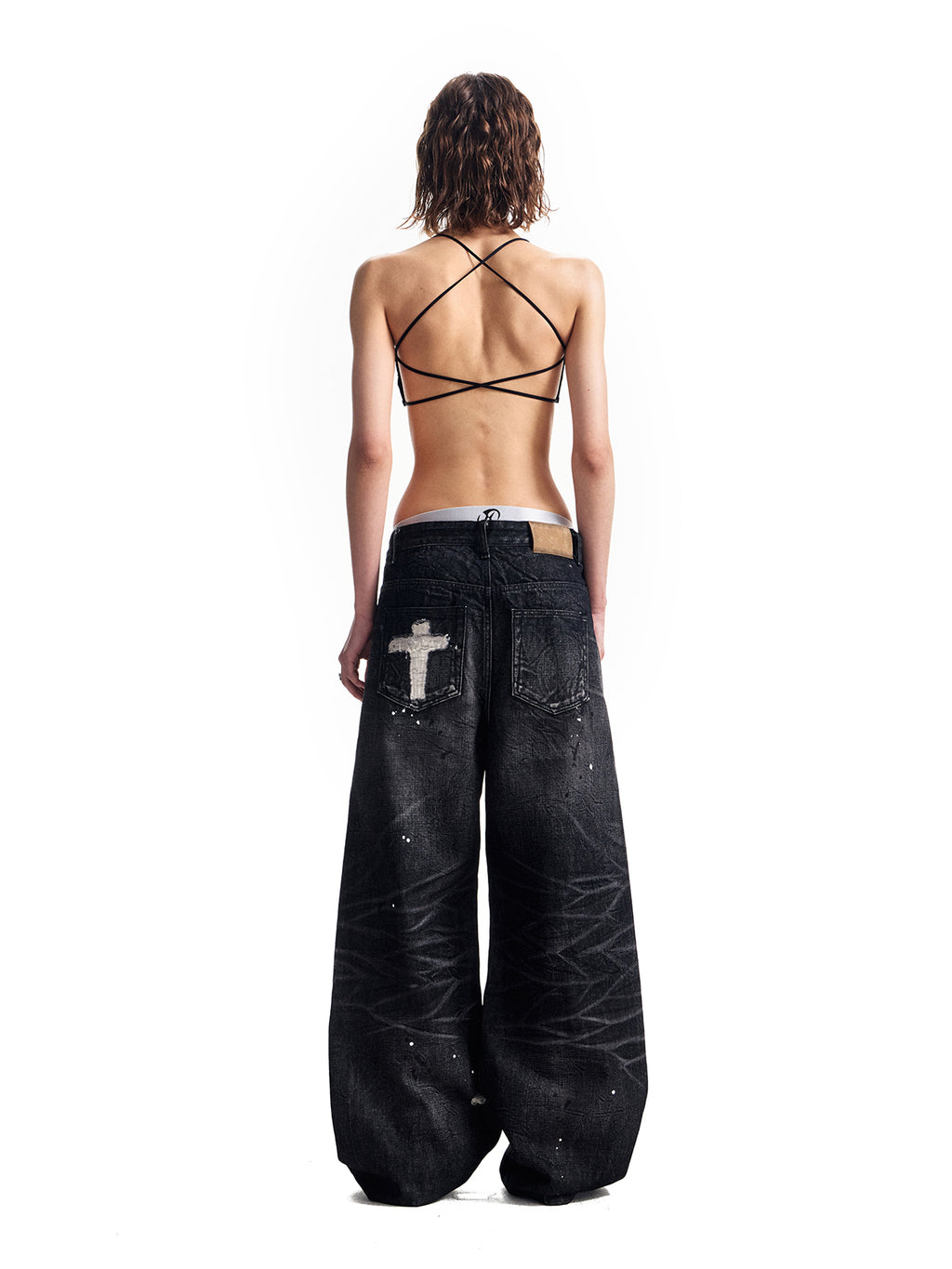 HAS2SONS Black Bull Heavy Wash Water 14.5oz Jeans