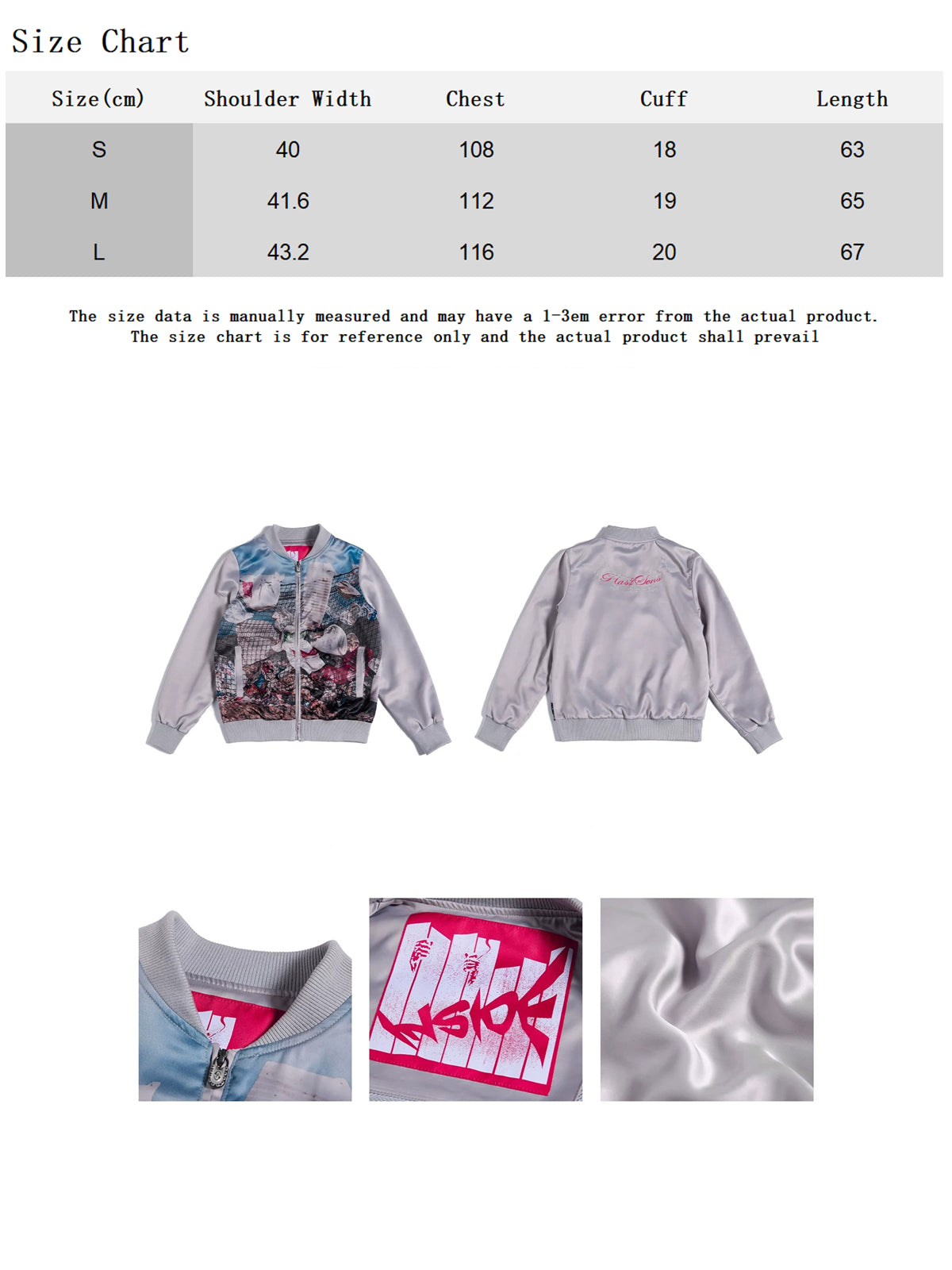 HAS2SONS 26FW「DIRTY DREAM」All‑Over Print Zip‑Up Jacket 122
