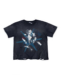 HAS2SONS 26SS  Washed Ripped Avril Lavigne Punk Graphic Short Sleeve Tee 096