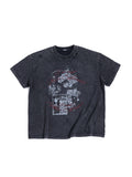 HAS2SONS 26SS "Drunk" Washed Distressed Crew Neck Tee T-Shirt