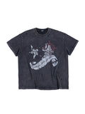 HAS2SONS 26SS "Tour" Washed Distressed Crew Tee T-Shirt