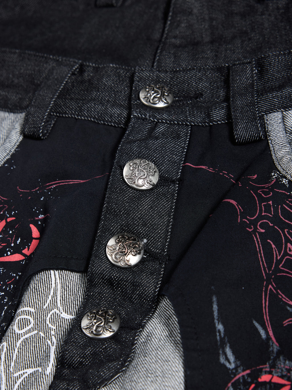 HAS2SONS 26SS Reverse Raw Denim Red Selvedge Inside-Out Dual Waistband Jeans 083