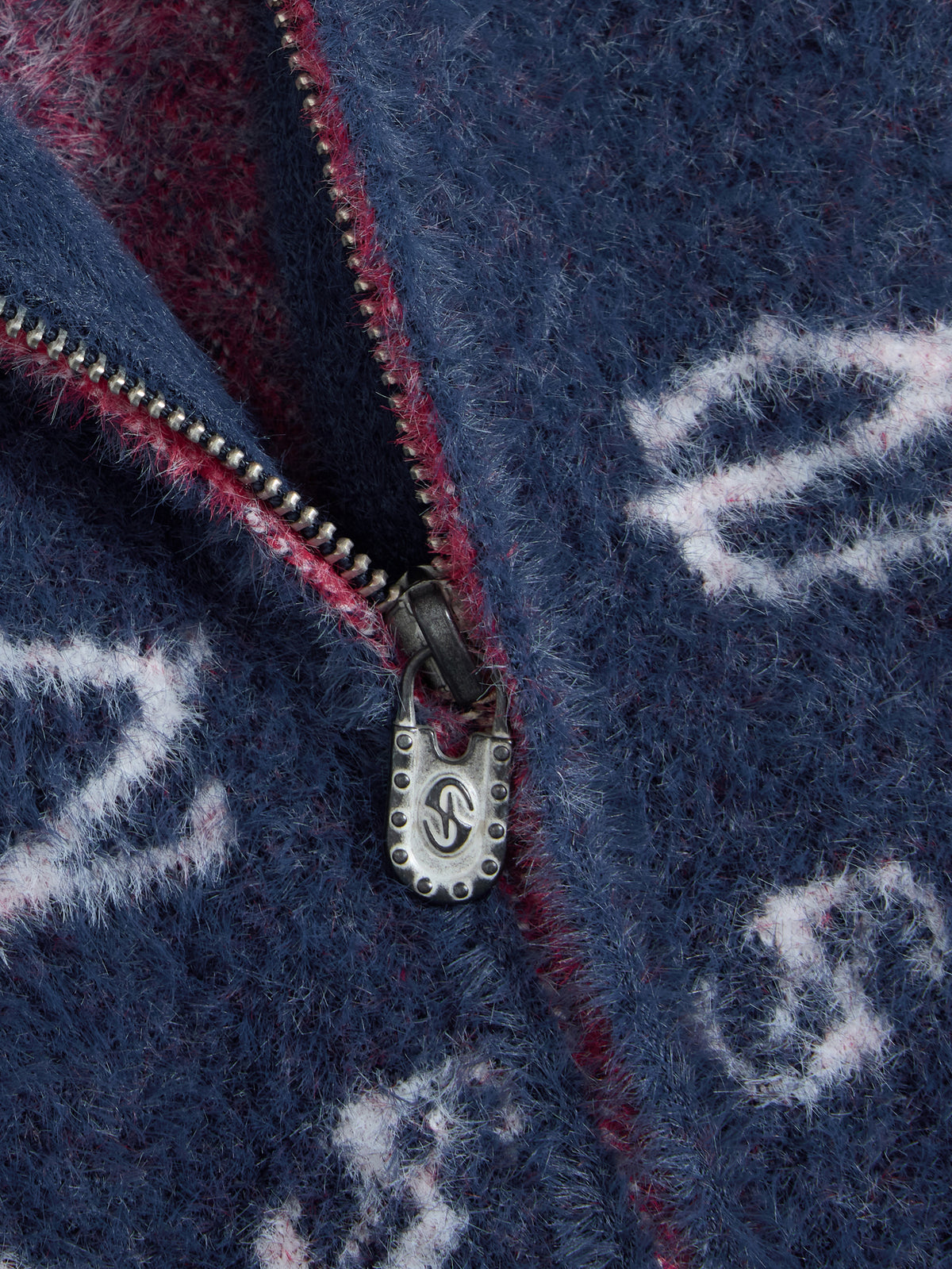 HAS2SONS 26FW 「Star Born」Faux Mink Hooded Knit Cardigan 129