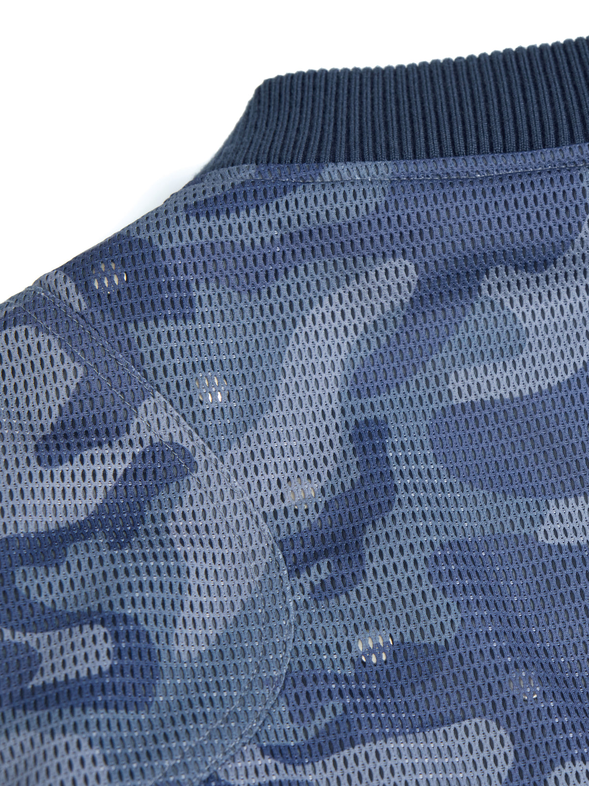 HAS2SONS 26FW “Dusk” Blue Camo Bomber Jacket