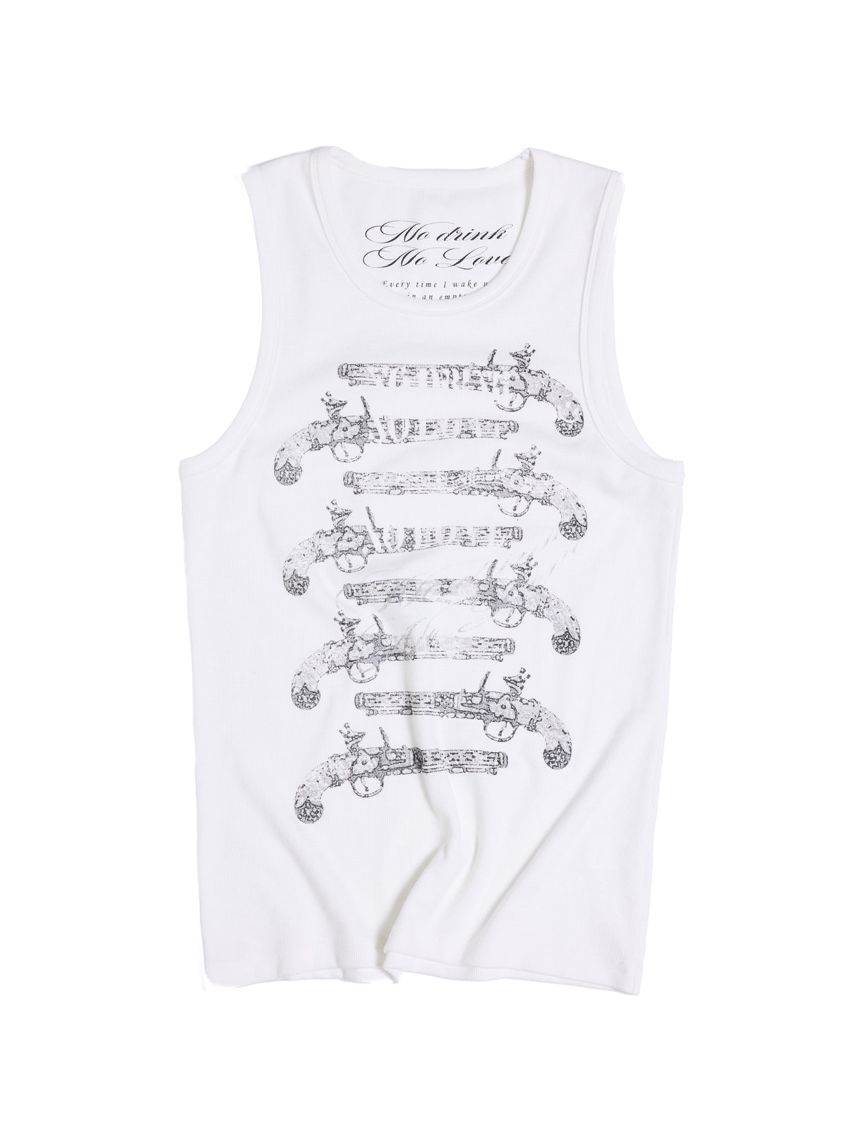 HAS2SONS Blunderbuss Print Slim Tank 092