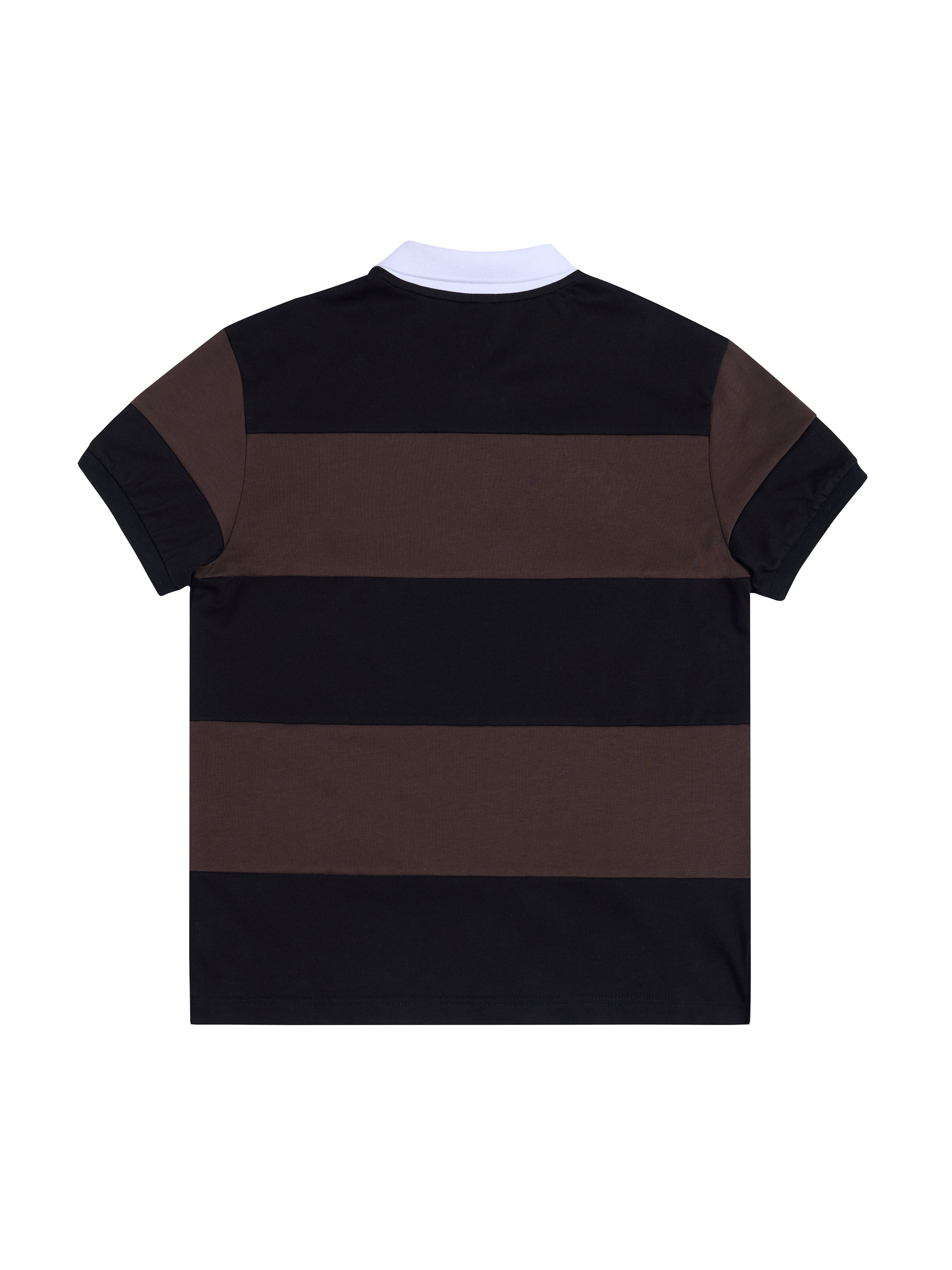 HAS2SONS Girl Embroidery Stripe Polo 080