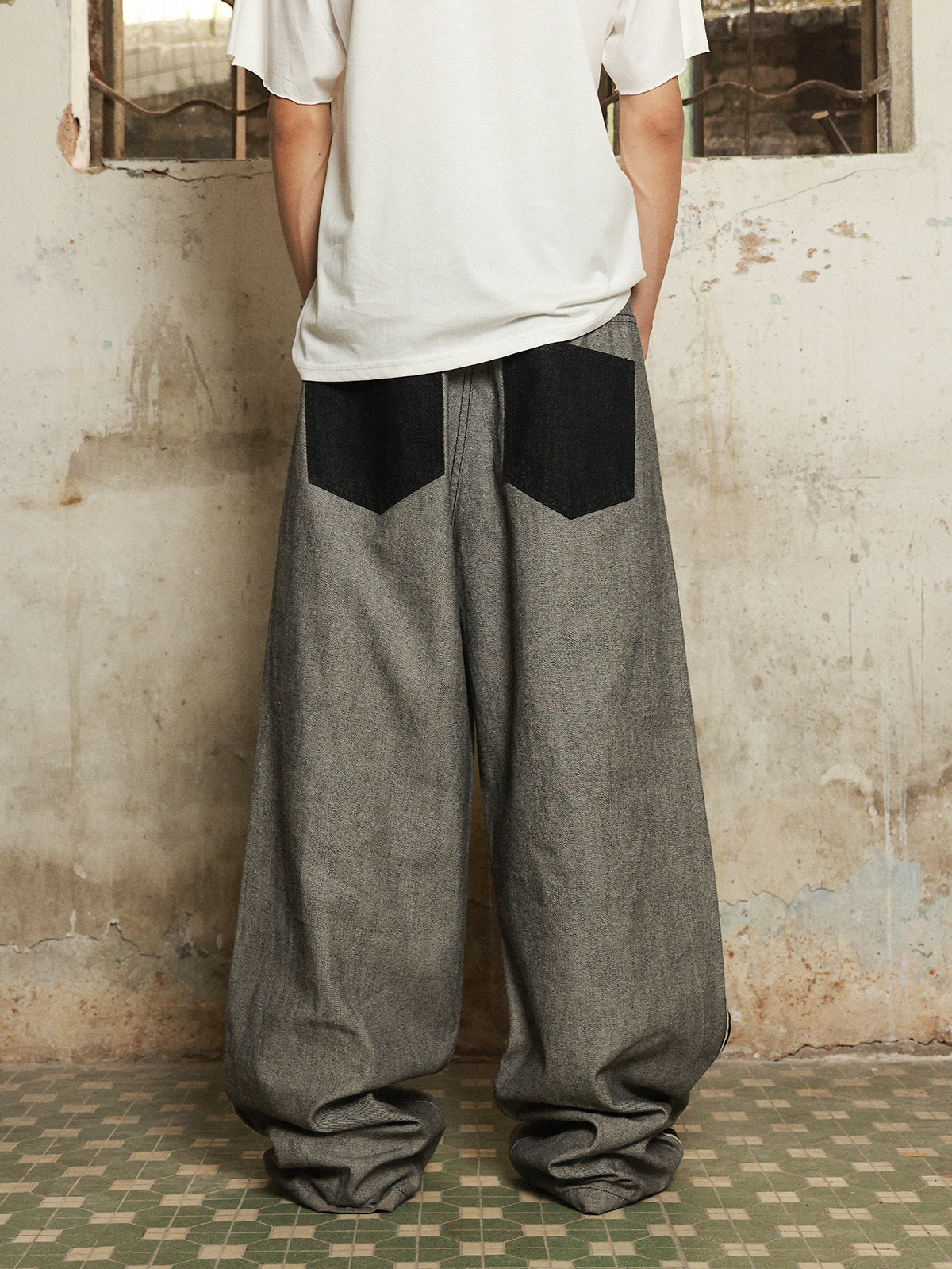 HAS2SONS バギー パンツ リジット MENES JADED LONDON HAS2SONS バギー パンツ リジット MENES JADED LONDON