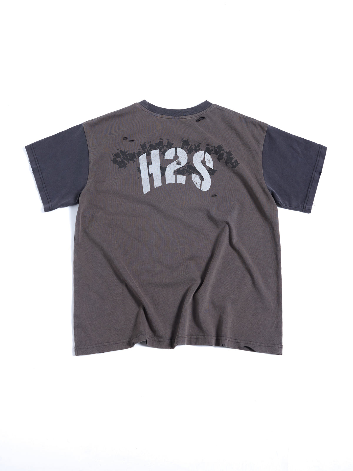 HAS2SONS Contrast Lion H2S Boxy Tee 098