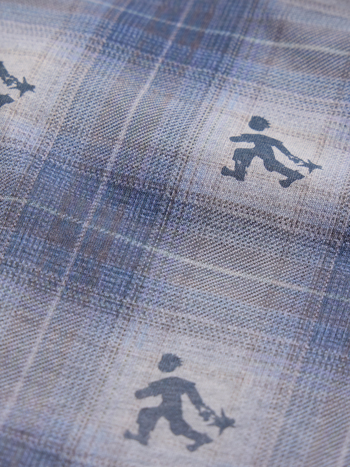 HAS2SONS 26FW plaid Hooded Henley Tee 111