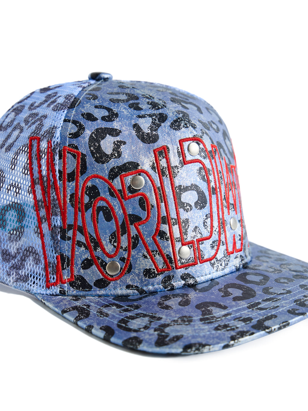 HAS2SONS Leopard Trucker Hat