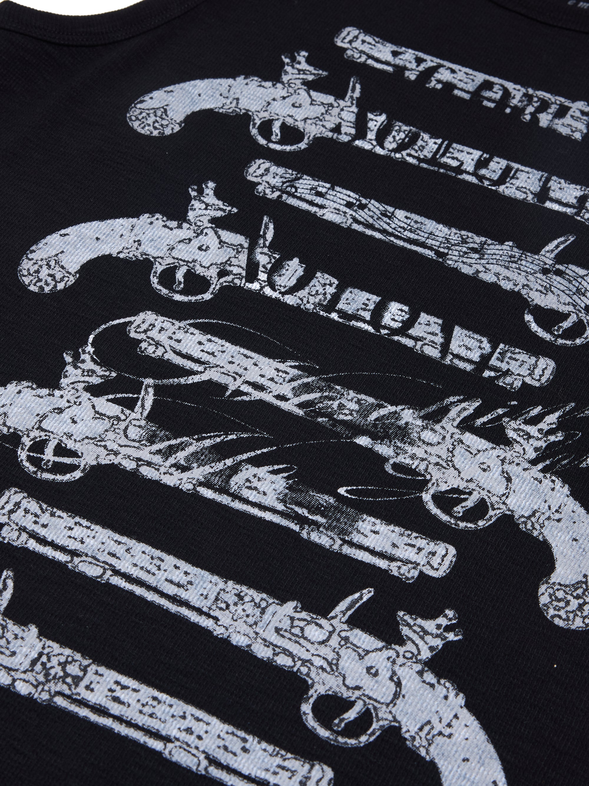 HAS2SONS Solo Full Force Blunderbuss Print Slim Sleeveless Tank Top 092
