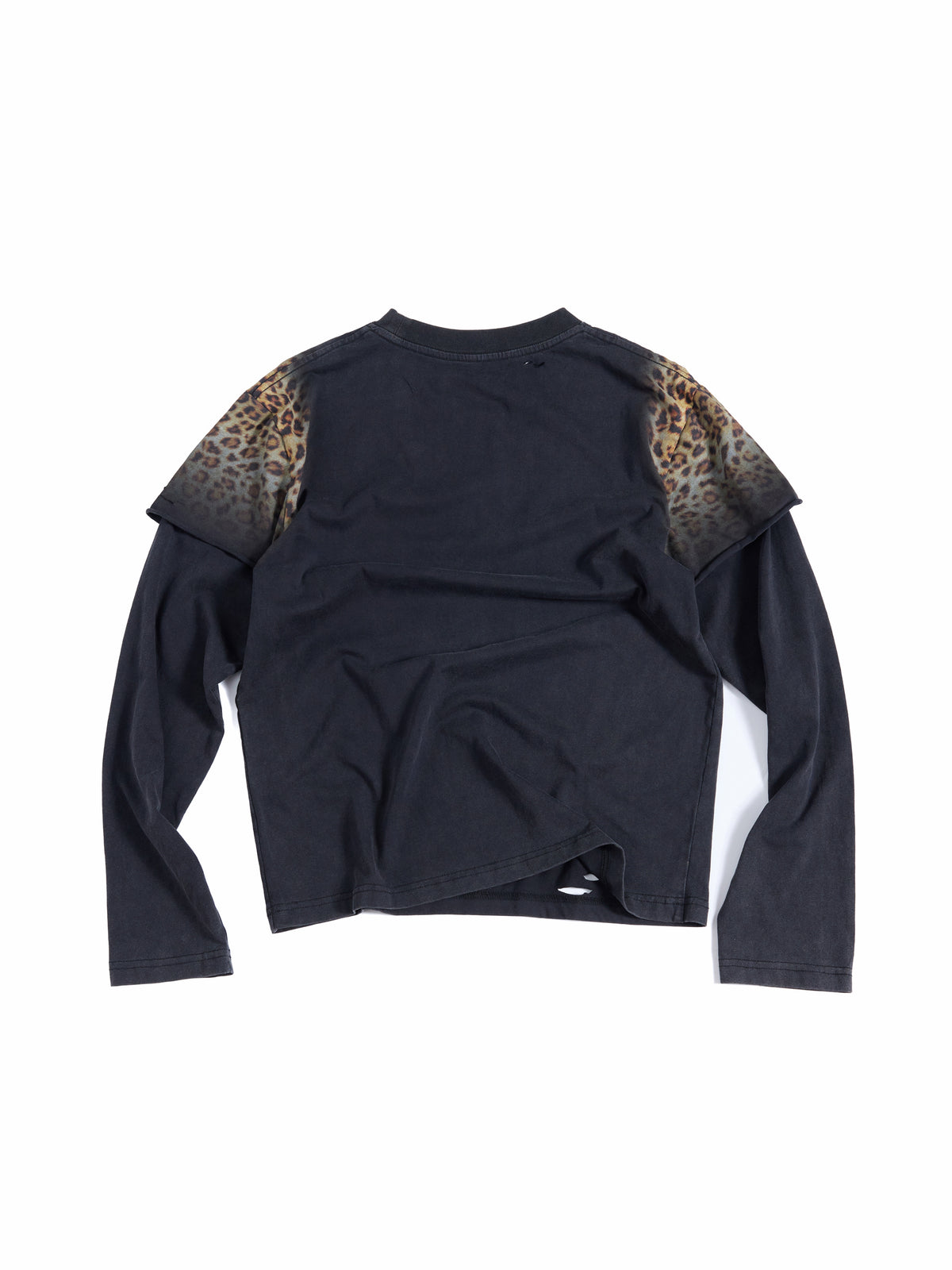 HAS2SONS 26FW「Meme Oriented」Leopard Mock Layer T-Shirt 118