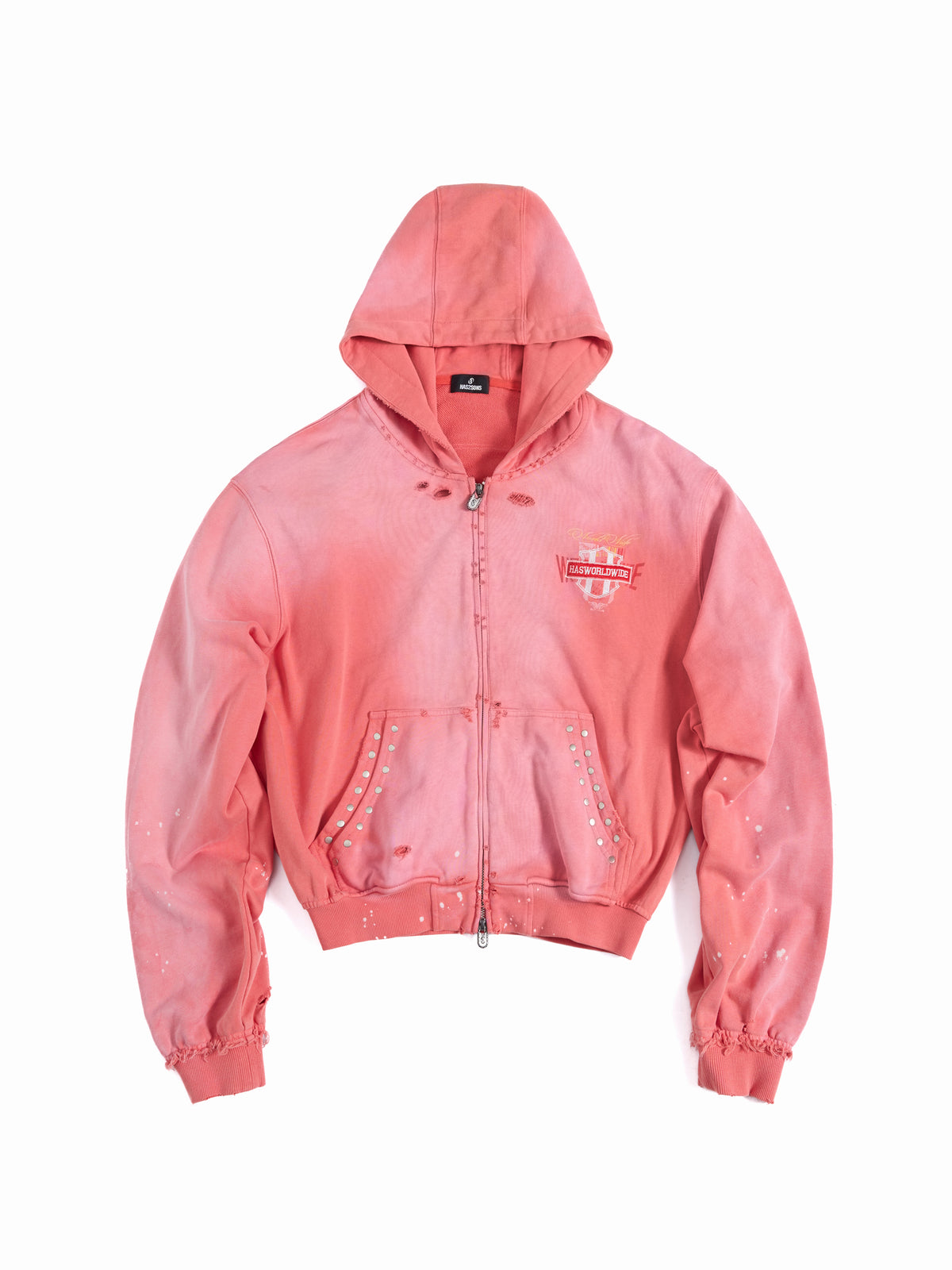 HAS2SONS「Sunset Curtain」Streetwear Hoodie Jacket 130