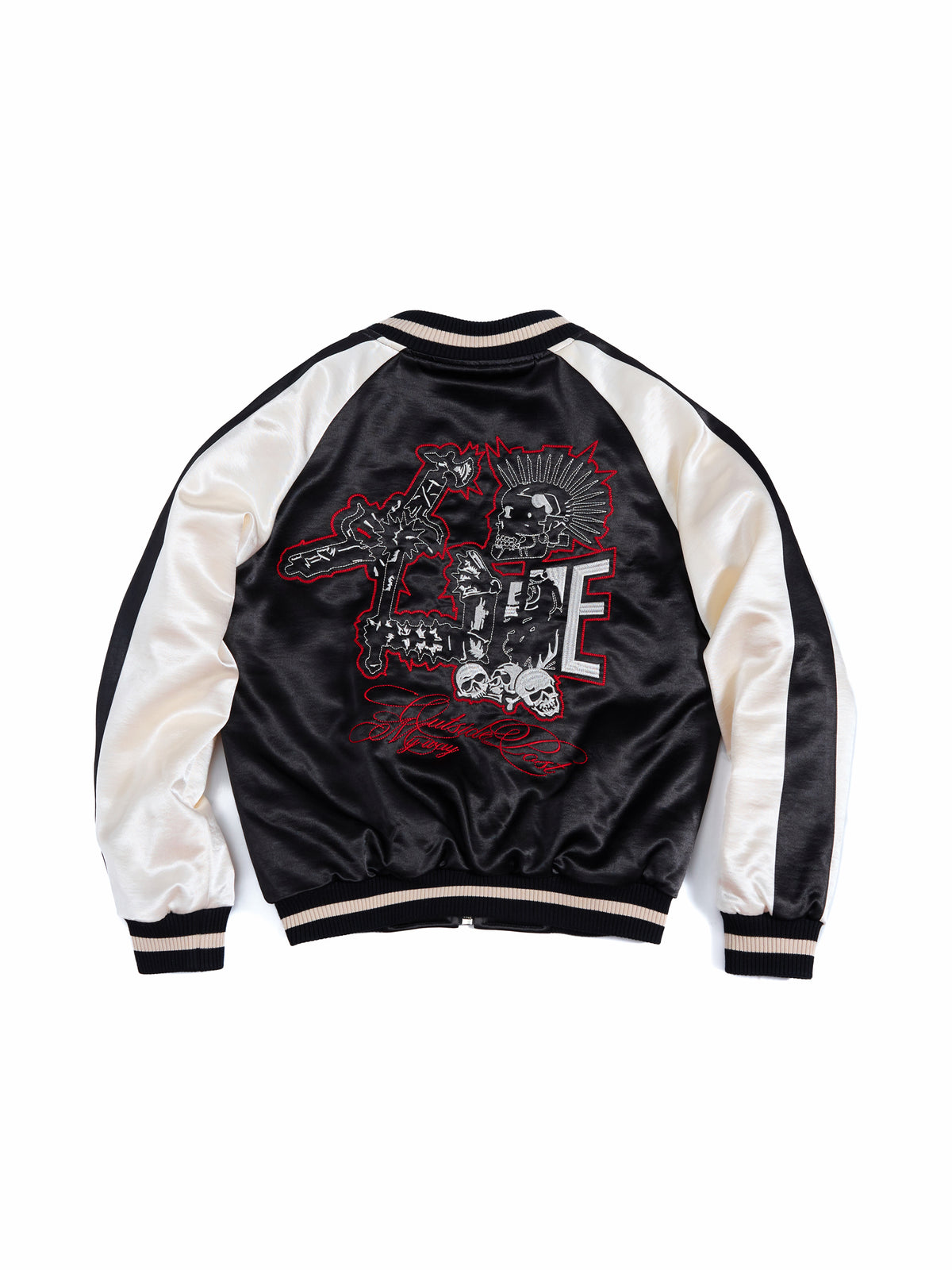 HAS2SONS 26FW Champagne Black Streetwear Bomber 134
