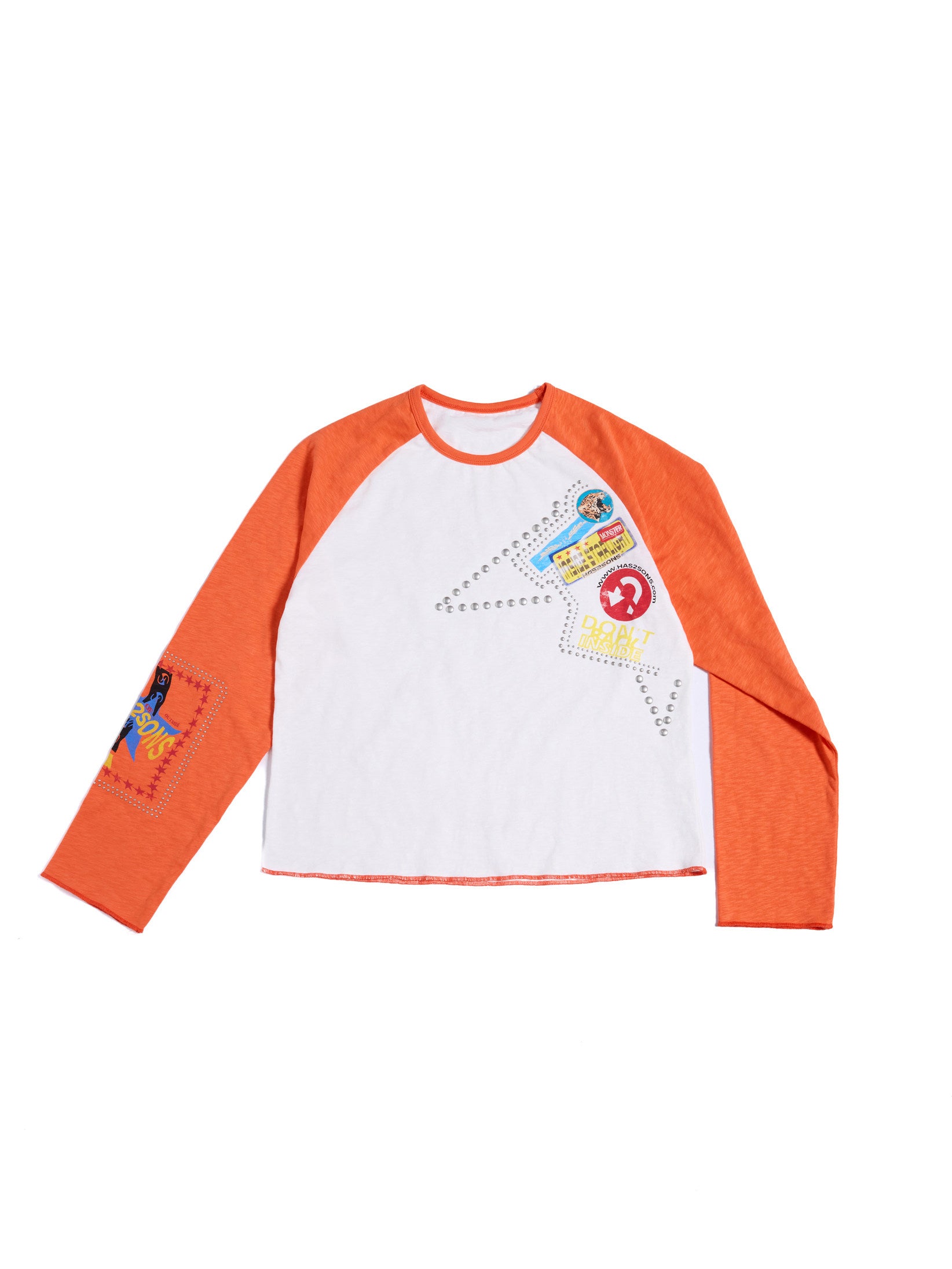 HAS2SONS 26FW 「Presumed Life」Rhinestone Slogan Tee 119