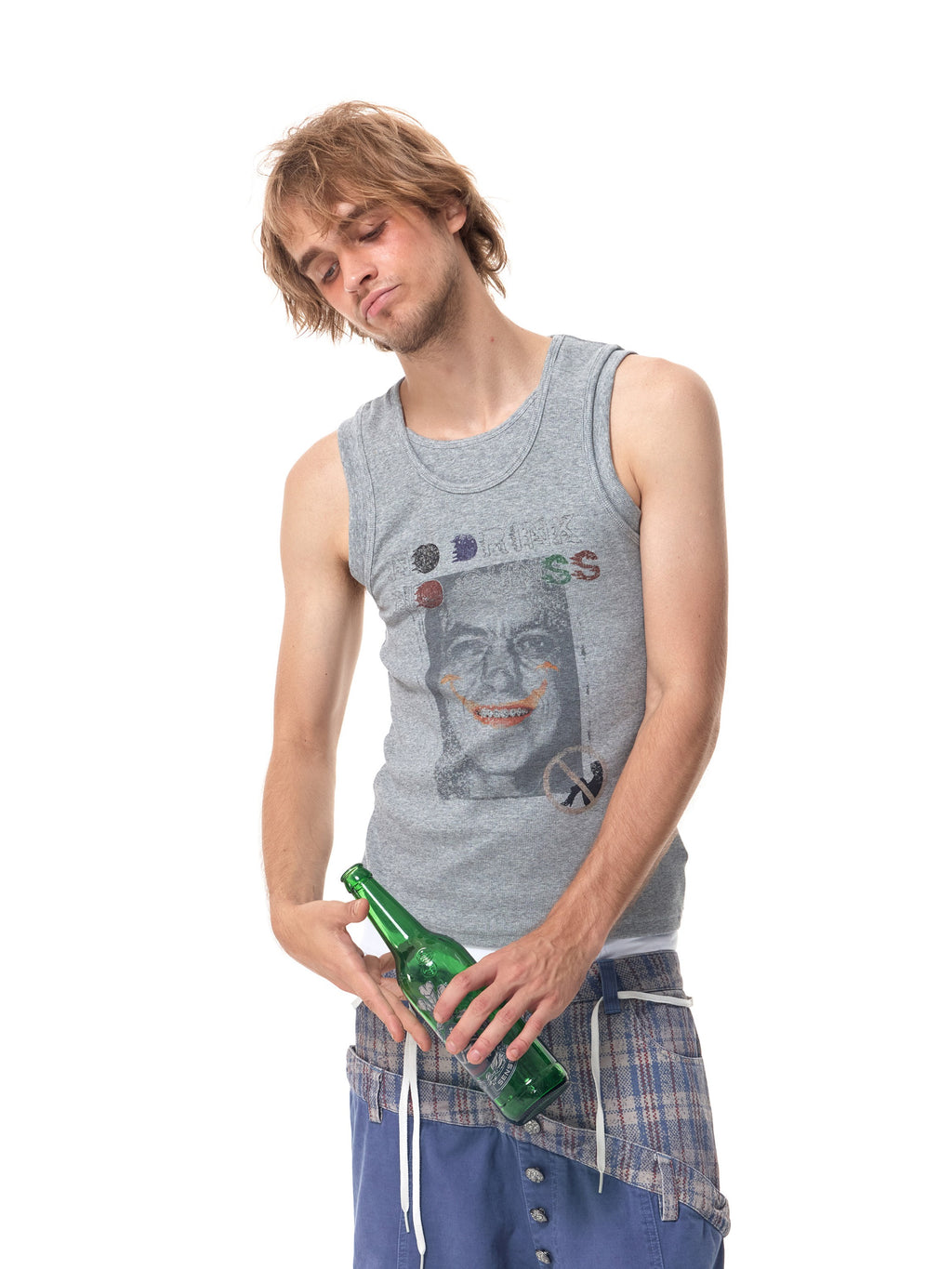 HAS2SONS Dual Print Slim Tank 094