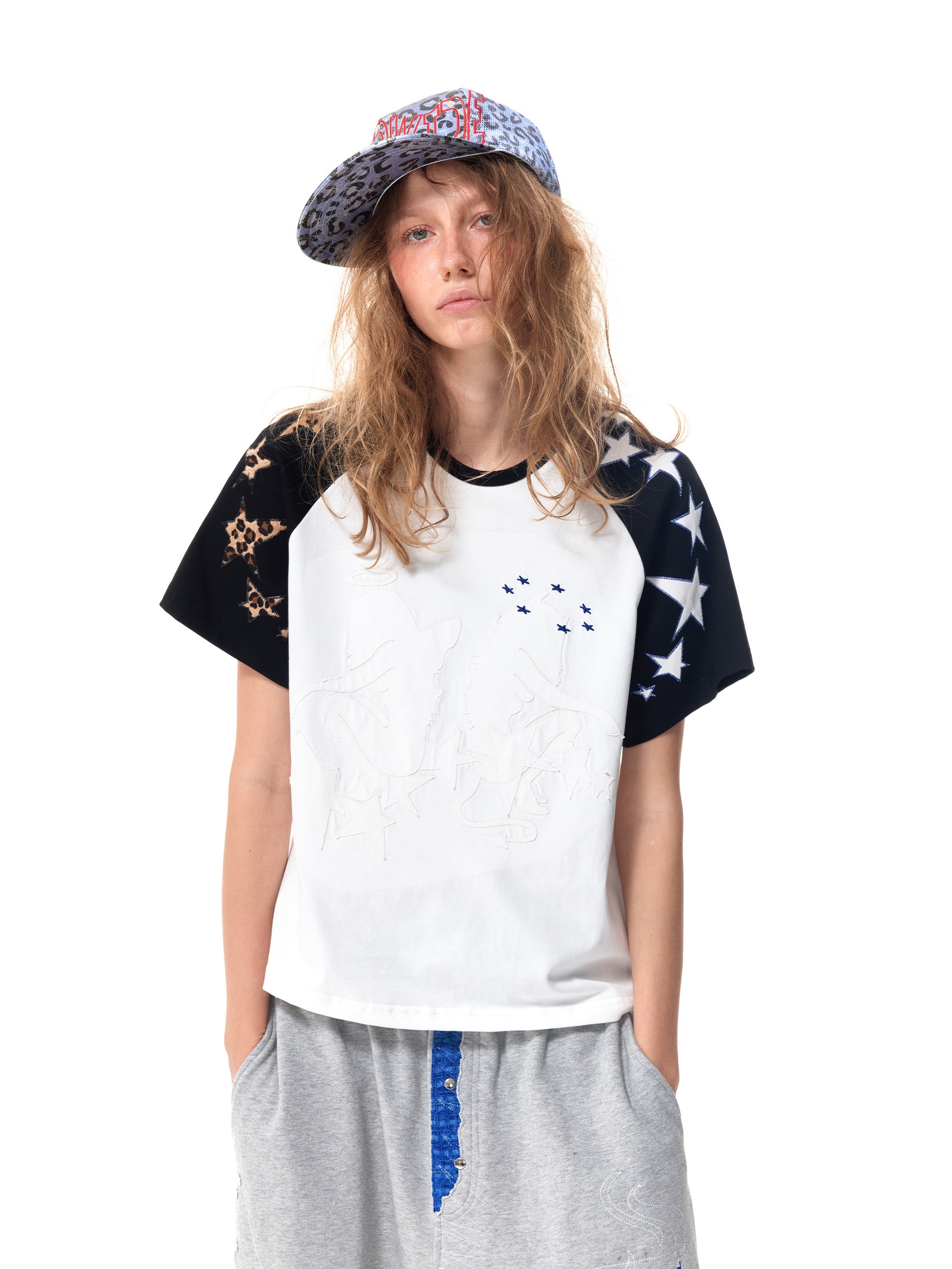 HAS2SONS Angel Patch Boxy Tee 091
