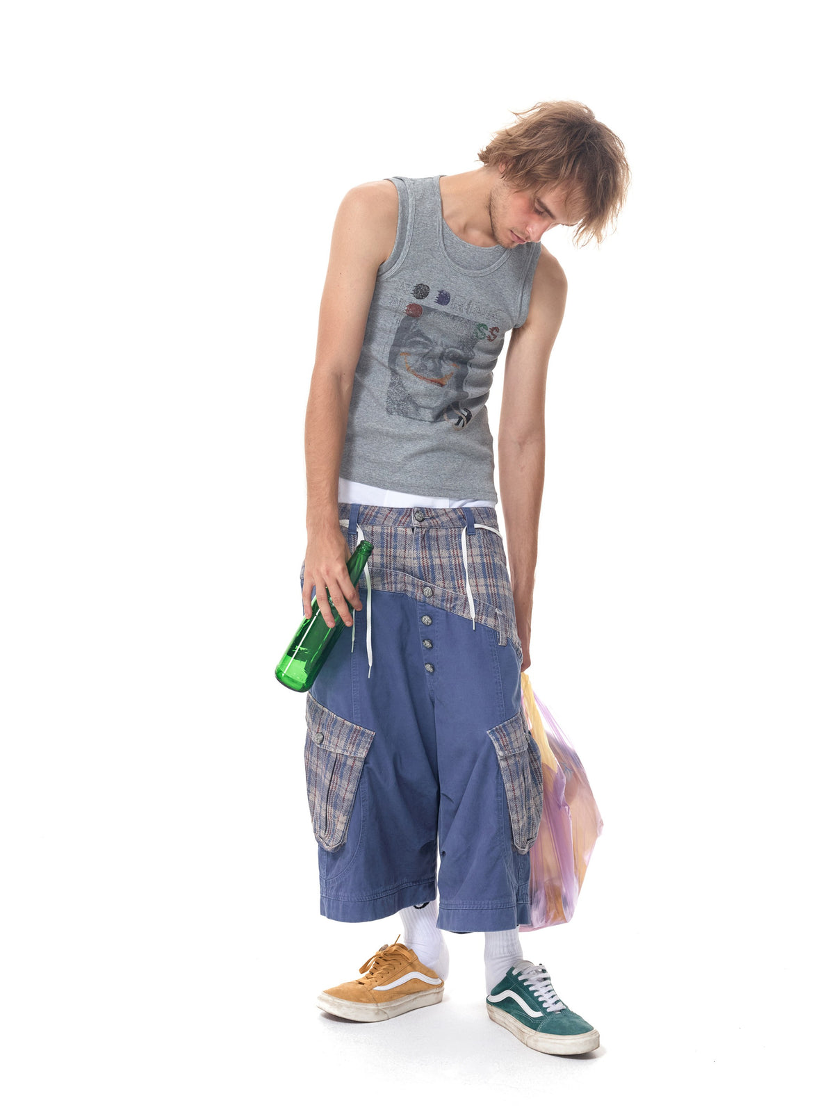 HAS2SONS Dual Print Slim Tank 094