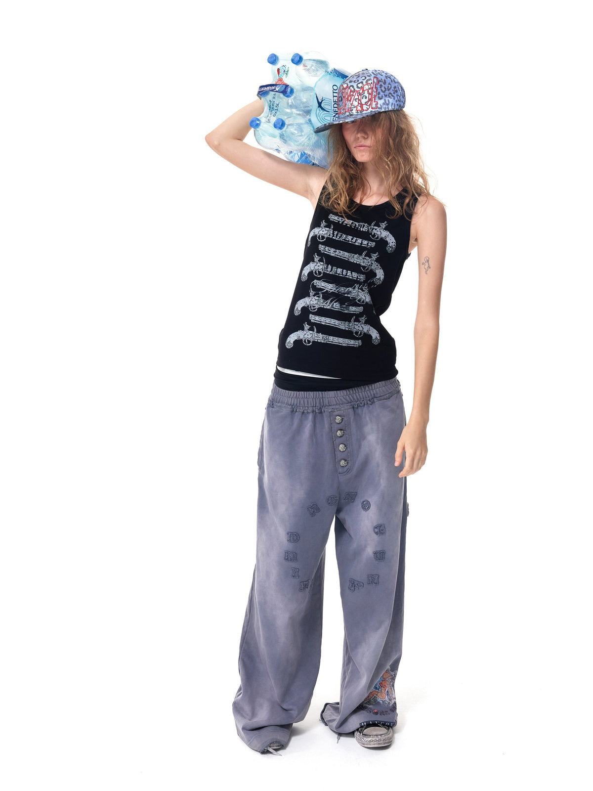 HAS2SONS Blunderbuss Print Slim Tank 092