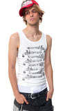 HAS2SONS Blunderbuss Print Slim Tank 092
