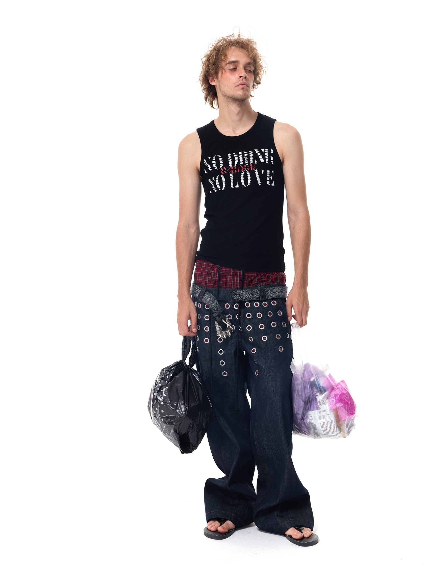 HAS2SONS NDNG Print Slim Tank 090