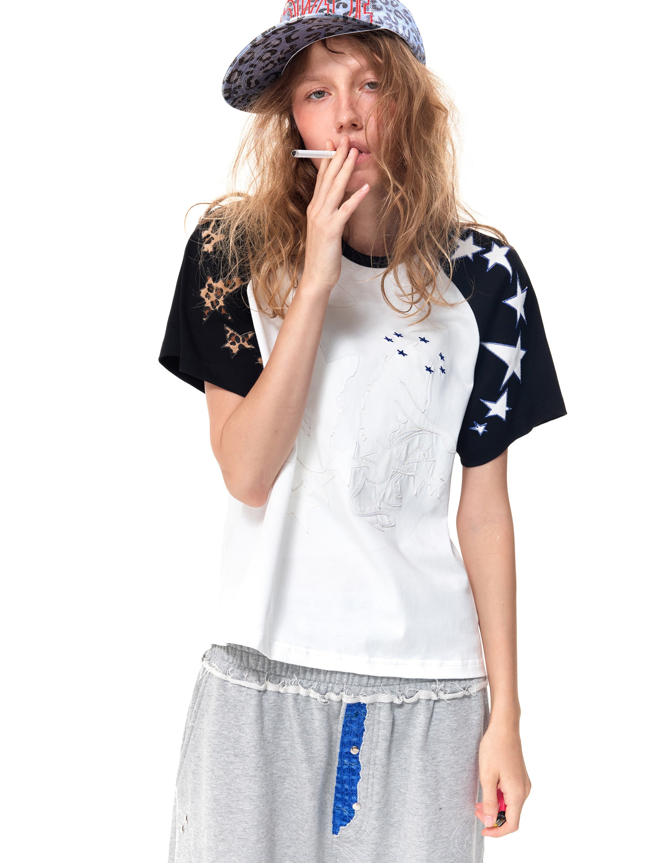 HAS2SONS Angel Patch Boxy Tee 091
